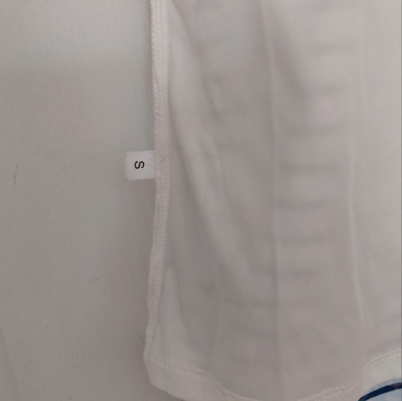 Ruby Rd. Woman's Multicolor Striped Stretch Scoop Neck 3/4 Sleeve Blouse Size S - Picture 13 of 15